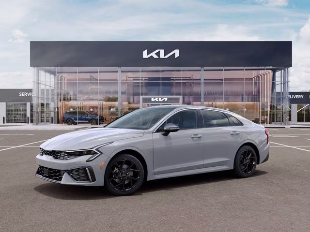 2026 Gray Kia K5 GT-Line AWD Sedan