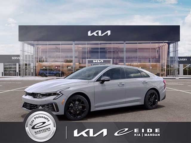 2026 Wolf Gray Kia K5 GT-Line AWD Sedan