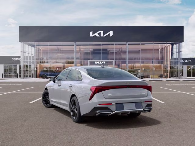 2026 Gray Kia K5 GT-Line AWD Sedan