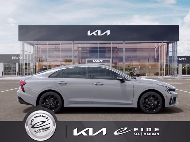 2026 Wolf Gray Kia K5 GT-Line AWD Sedan