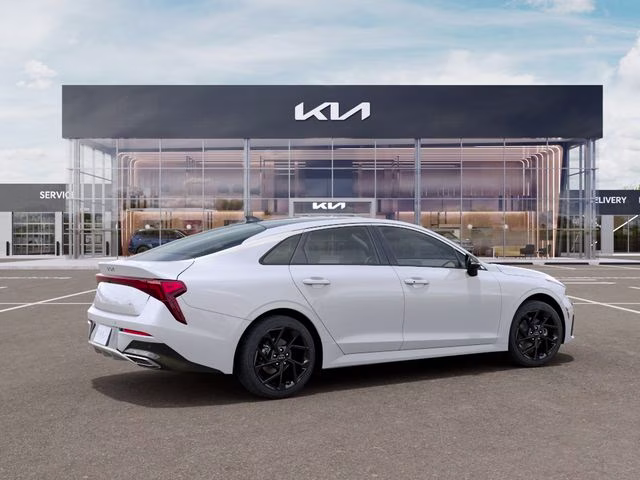 2026 White Kia K5 GT-Line Sedan
