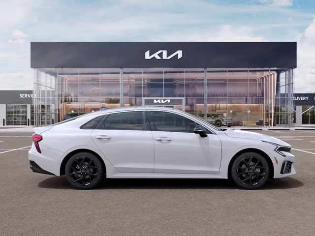 2026 White Kia K5 GT-Line Sedan