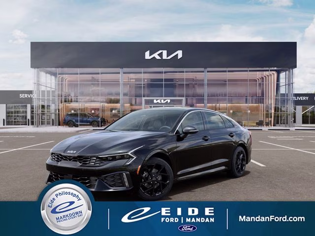 2026 Black Kia K5 GT-Line AWD Sedan
