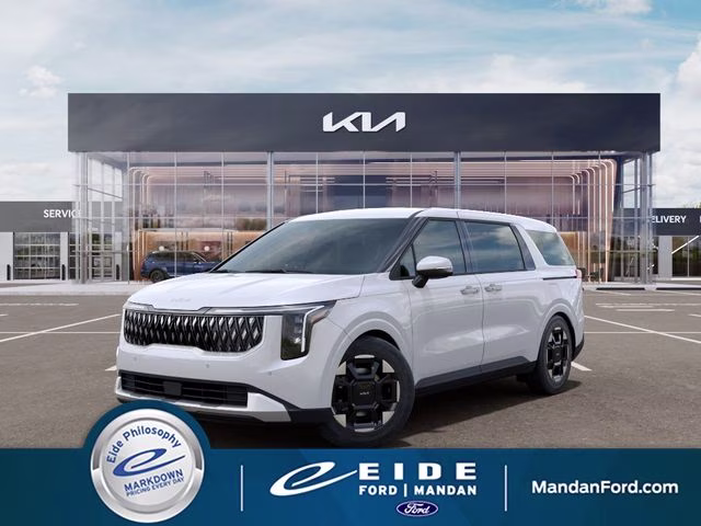 2026 White Kia Carnival EX FWD Van