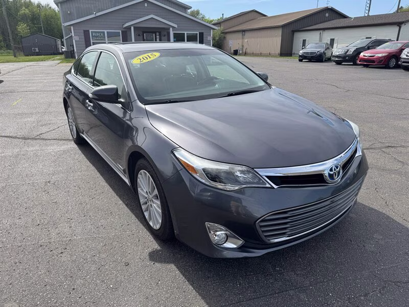 2015 Cosmic Gray Mica Toyota Avalon Hybrid XLE Touring FWD Sedan