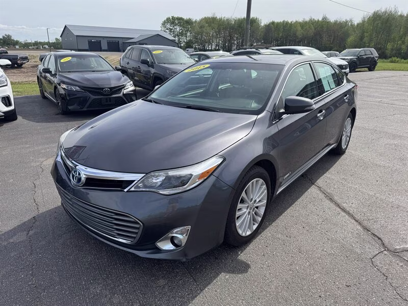 2015 Cosmic Gray Mica Toyota Avalon Hybrid XLE Touring FWD Sedan