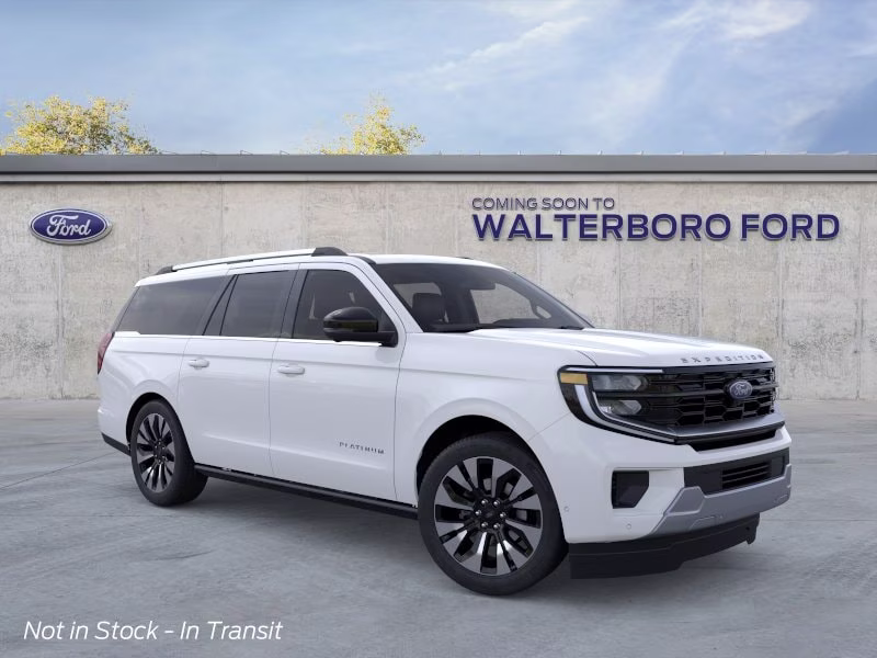 2026 Oxford White Ford Expedition Max Platinum 4X4 SUV