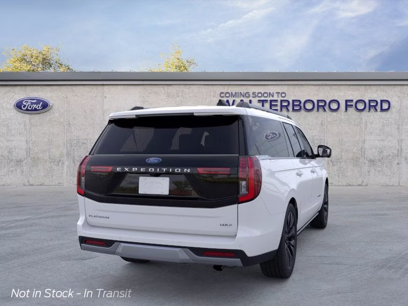 2026 Oxford White Ford Expedition Max Platinum 4X4 SUV