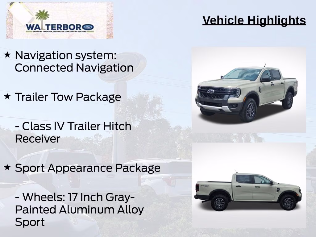 2026 Desert Sand Ford Ranger XLT 4X4 Truck