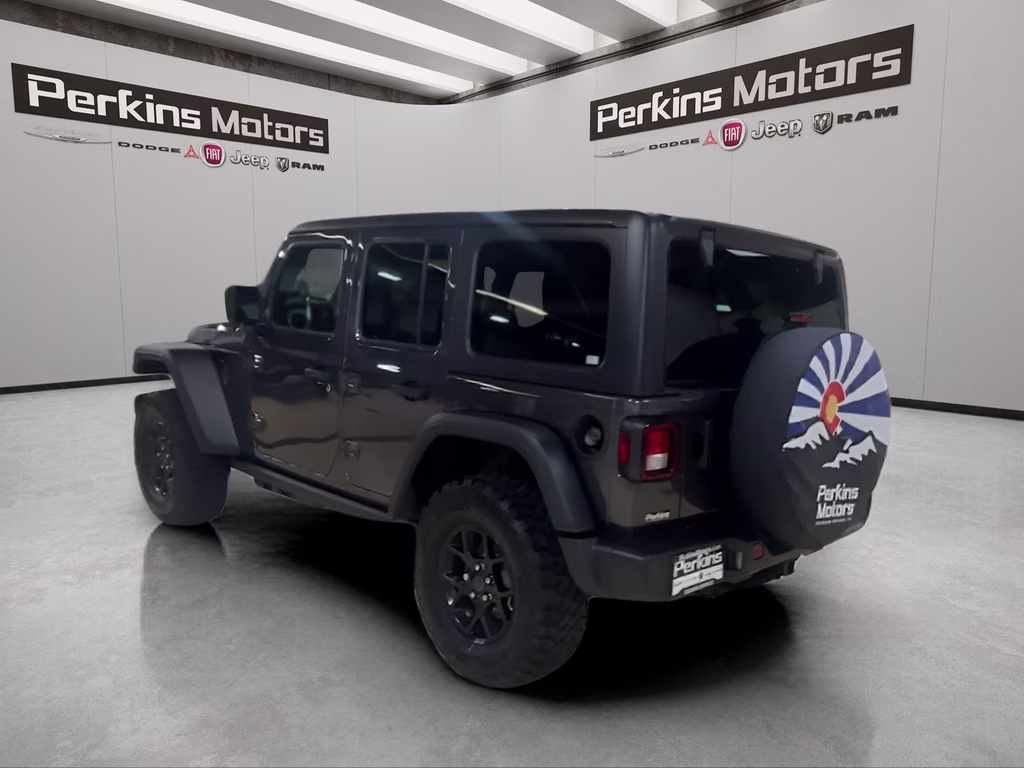 2026 Granite Crystal Metallic Clearcoat Jeep Wrangler Willys 4X4 SUV