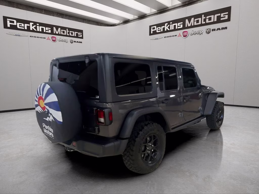 2026 Granite Crystal Metallic Clearcoat Jeep Wrangler Willys 4X4 SUV