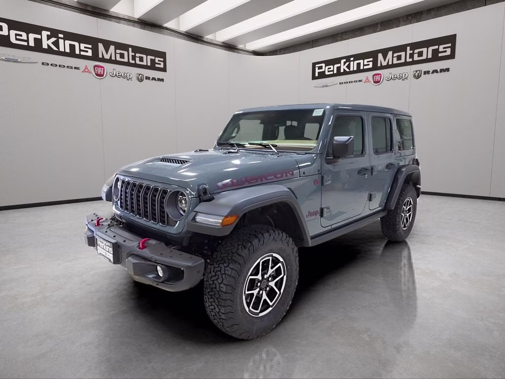 2026 Anvil Clear Coat Jeep Wrangler Rubicon 4X4 SUV