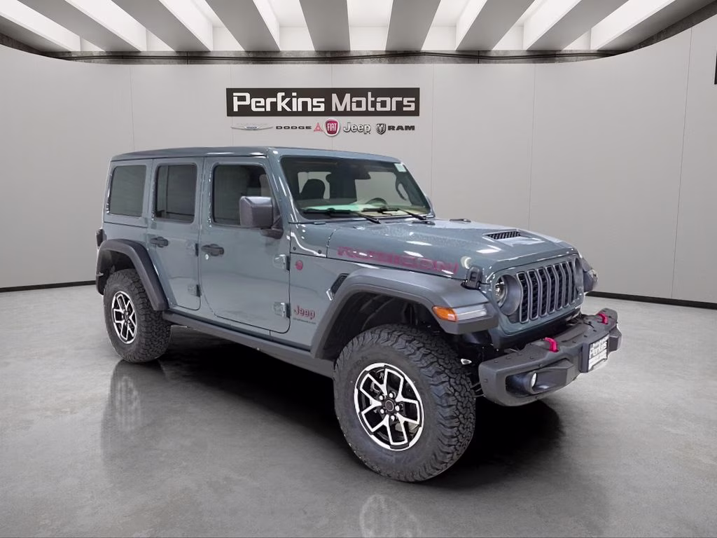 2026 Anvil Clear Coat Jeep Wrangler Rubicon 4X4 SUV