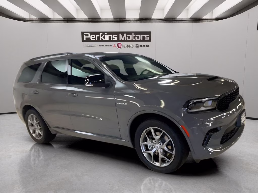 2026 Destroyer Gray Clearcoat Dodge Durango GT Plus HEMI V8 AWD SUV