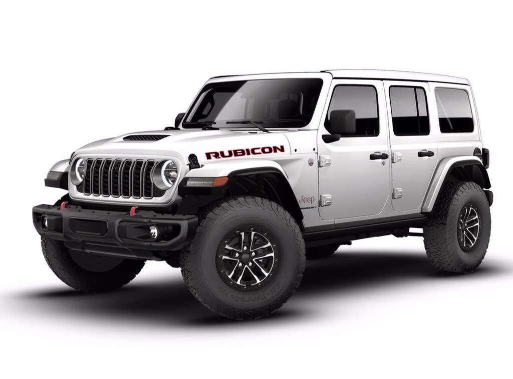2026 Bright White Clear Coat Jeep Wrangler Wrangler 4-door Rubicon X 4X4 4-door