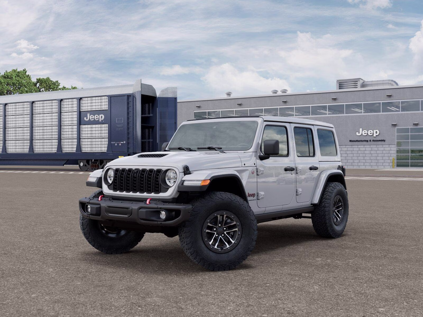 2026 Bright White Clear Coat Jeep Wrangler Wrangler 4-door Rubicon X 4X4 4-door