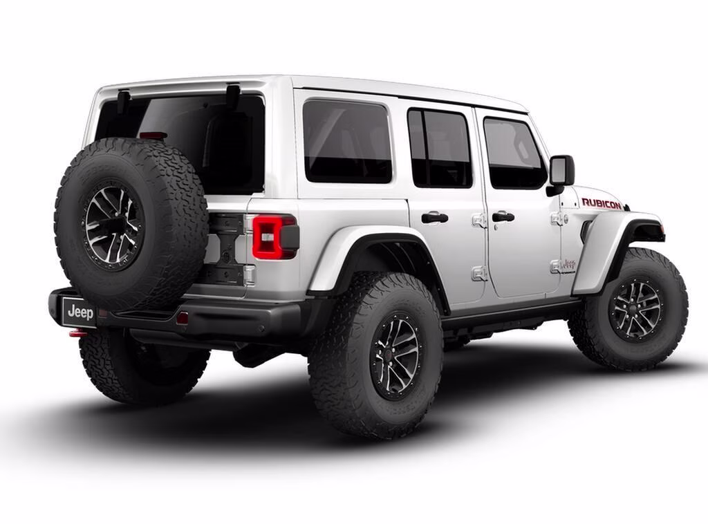 2026 Bright White Clear Coat Jeep Wrangler Wrangler 4-door Rubicon X 4X4 4-door