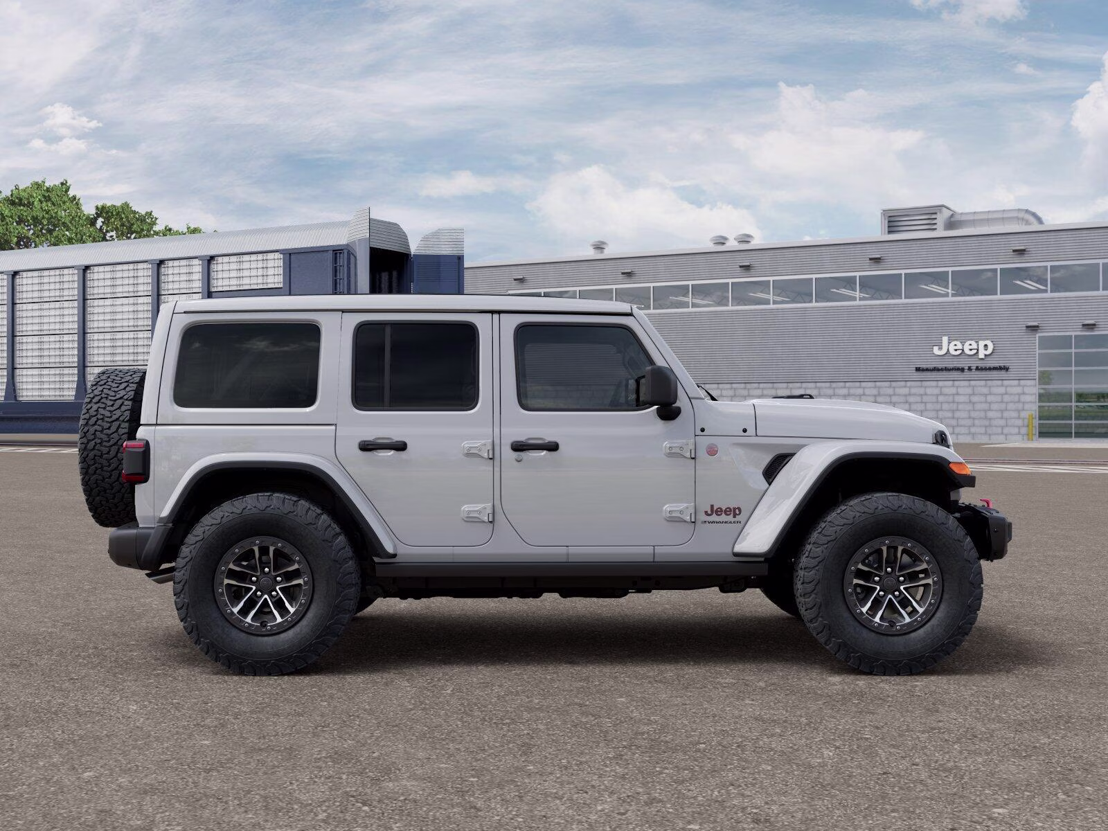 2026 Bright White Clear Coat Jeep Wrangler Wrangler 4-door Rubicon X 4X4 4-door