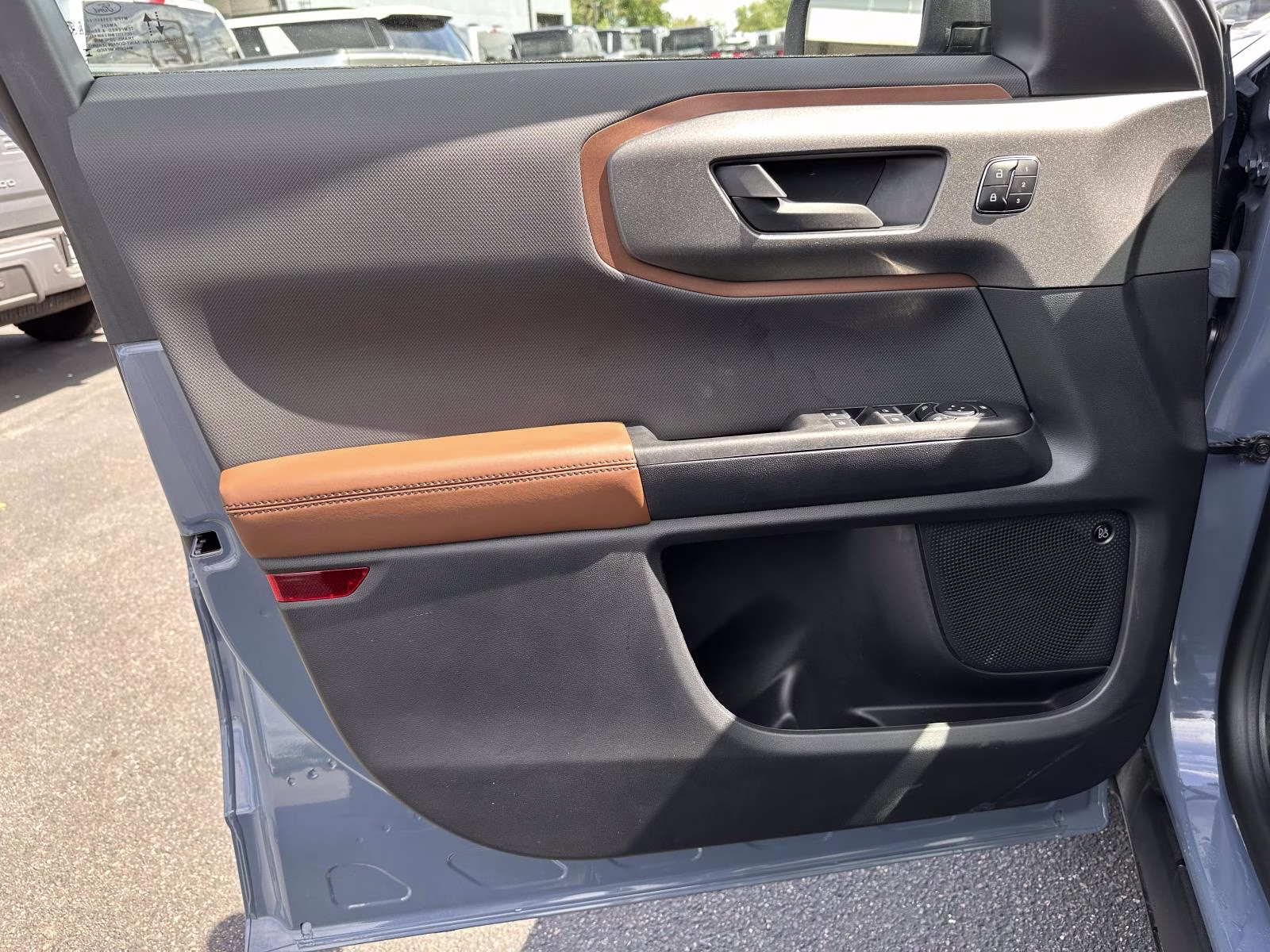 2025 Azure Gray Metallic Tri-Coat Ford Bronco Sport Outer Banks 4x4 4X4 SUV