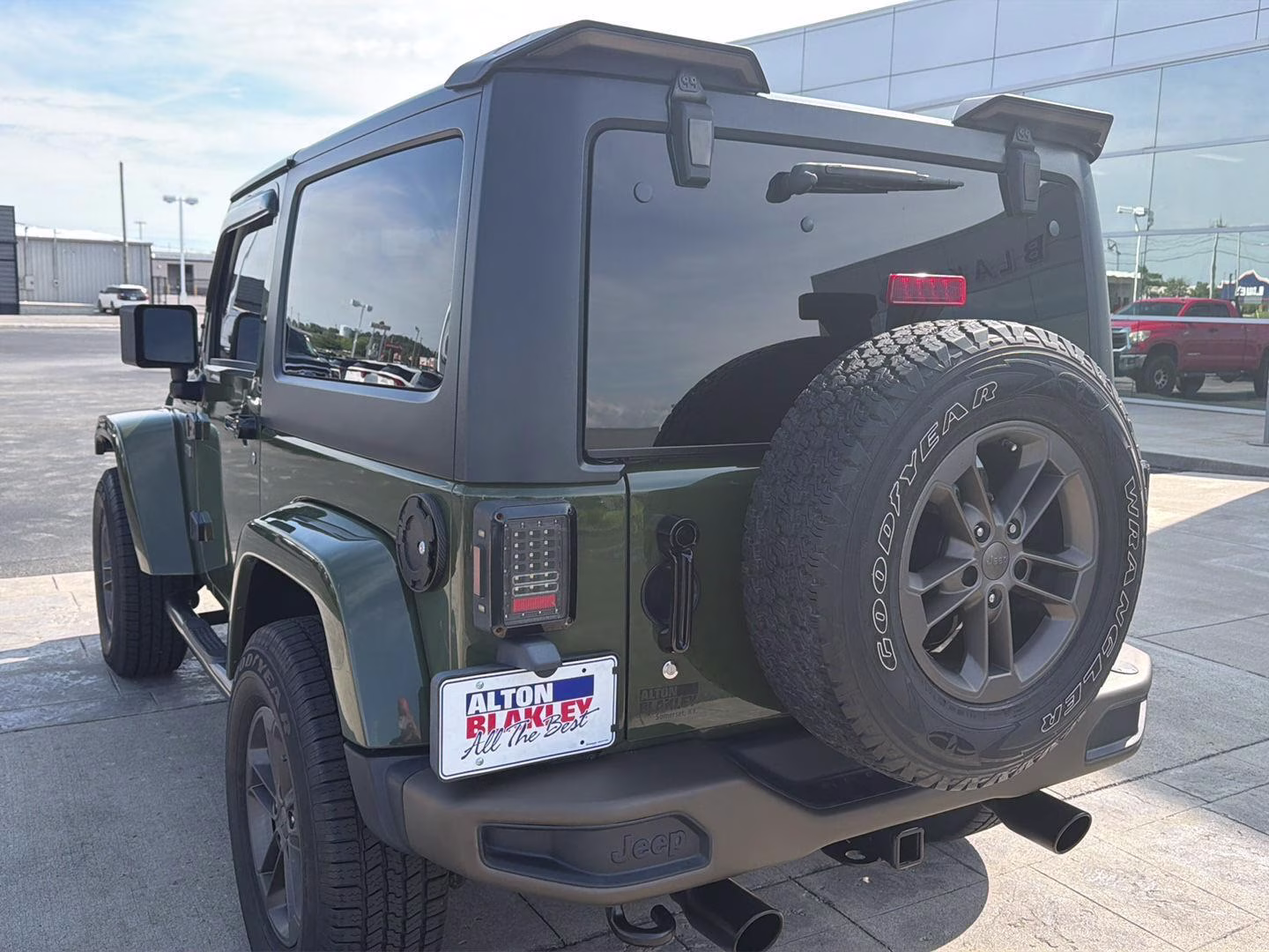 2016 Sarge Green Jeep Wrangler 75th Anniversary 4X4 SUV