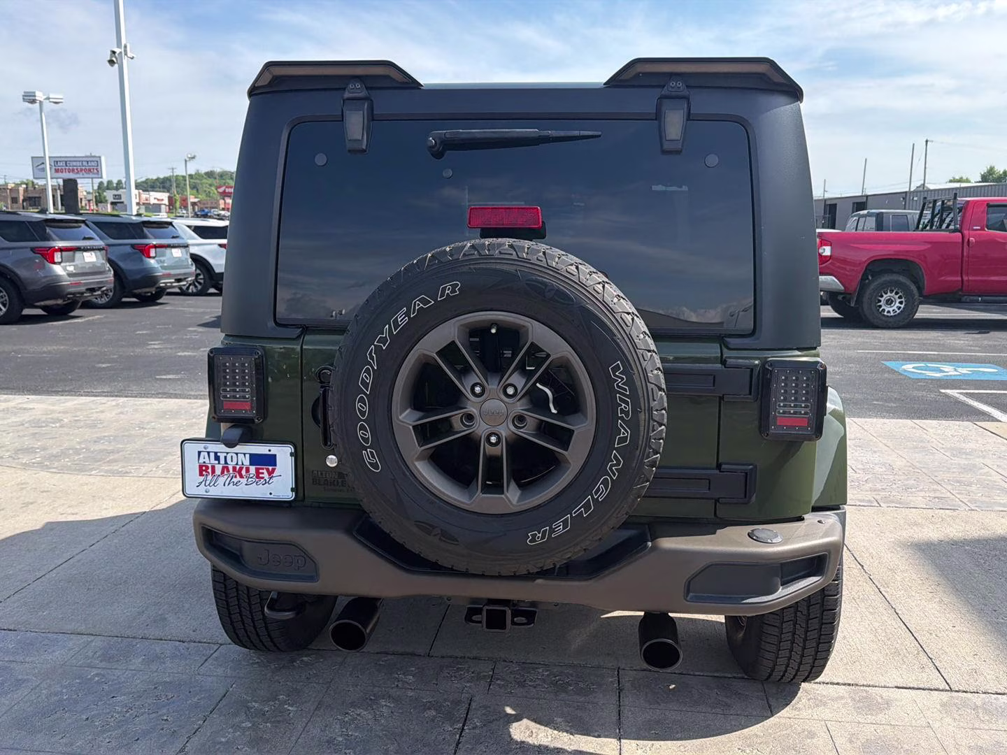 2016 Sarge Green Jeep Wrangler 75th Anniversary 4X4 SUV
