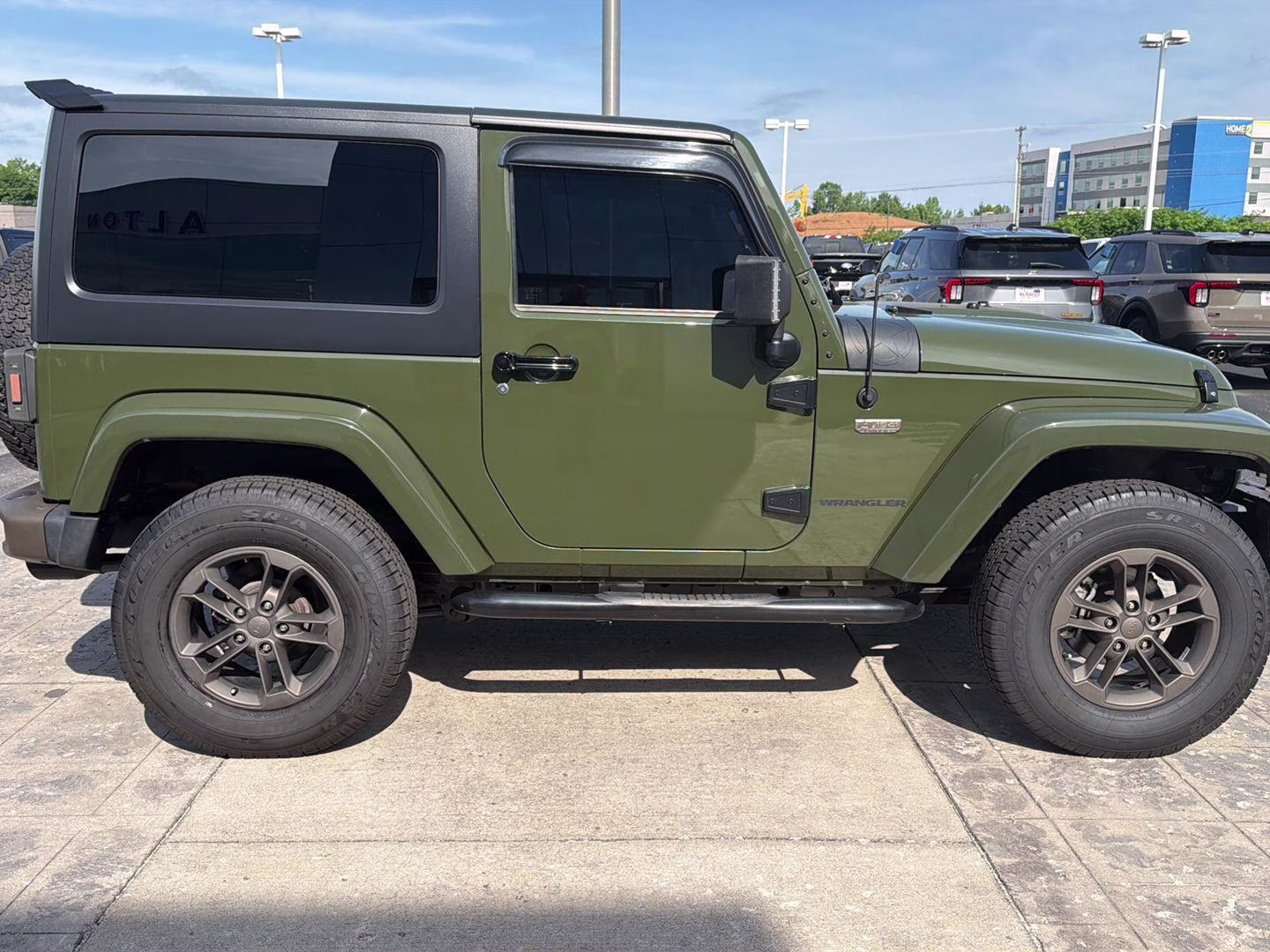2016 Sarge Green Jeep Wrangler 75th Anniversary 4X4 SUV