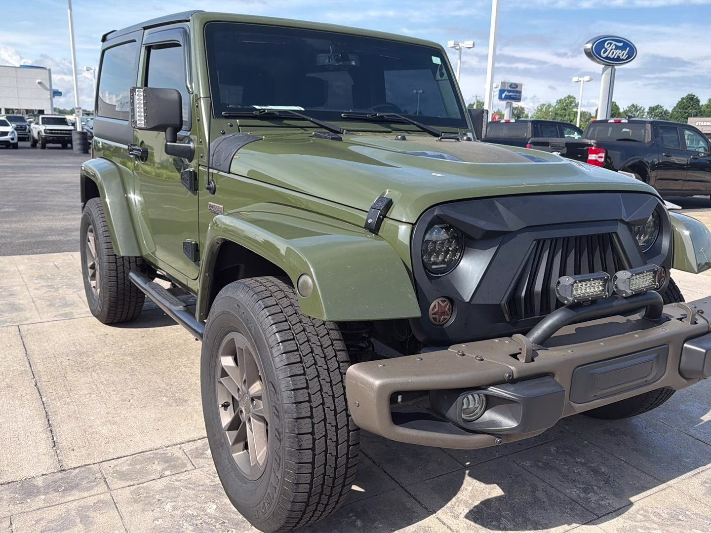 2016 Sarge Green Jeep Wrangler 75th Anniversary 4X4 SUV