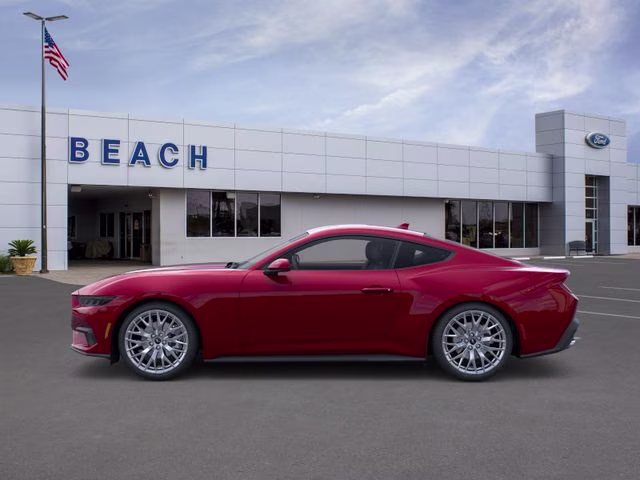 2026 Magenta Ford Mustang EcoBoost Premium RWD Coupe