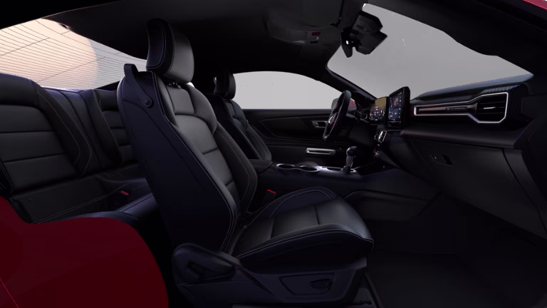 2026 Magenta Ford Mustang EcoBoost Premium RWD Coupe