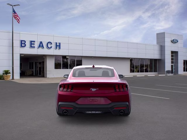 2026 Magenta Ford Mustang EcoBoost Premium RWD Coupe