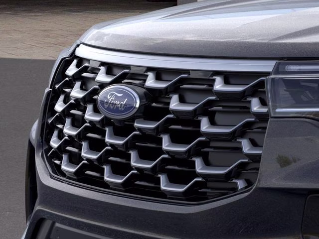 2026 Black Metallic Ford Explorer Platinum RWD SUV