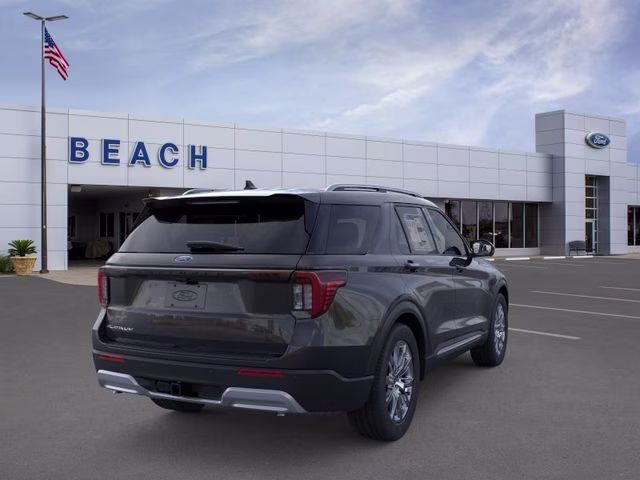 2026 Black Metallic Ford Explorer Platinum RWD SUV