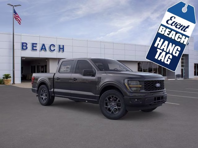 2026 Agate Black Metallic Ford F-150 STX 4X4 Truck