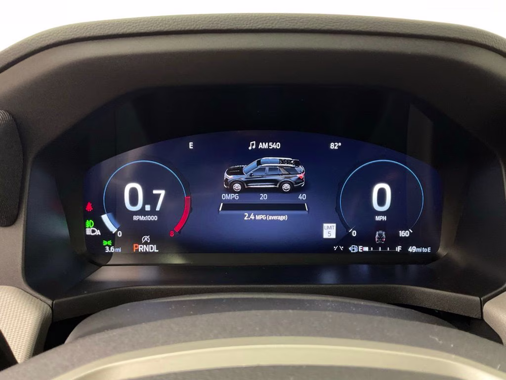 2026 Black Ford Explorer Active RWD SUV