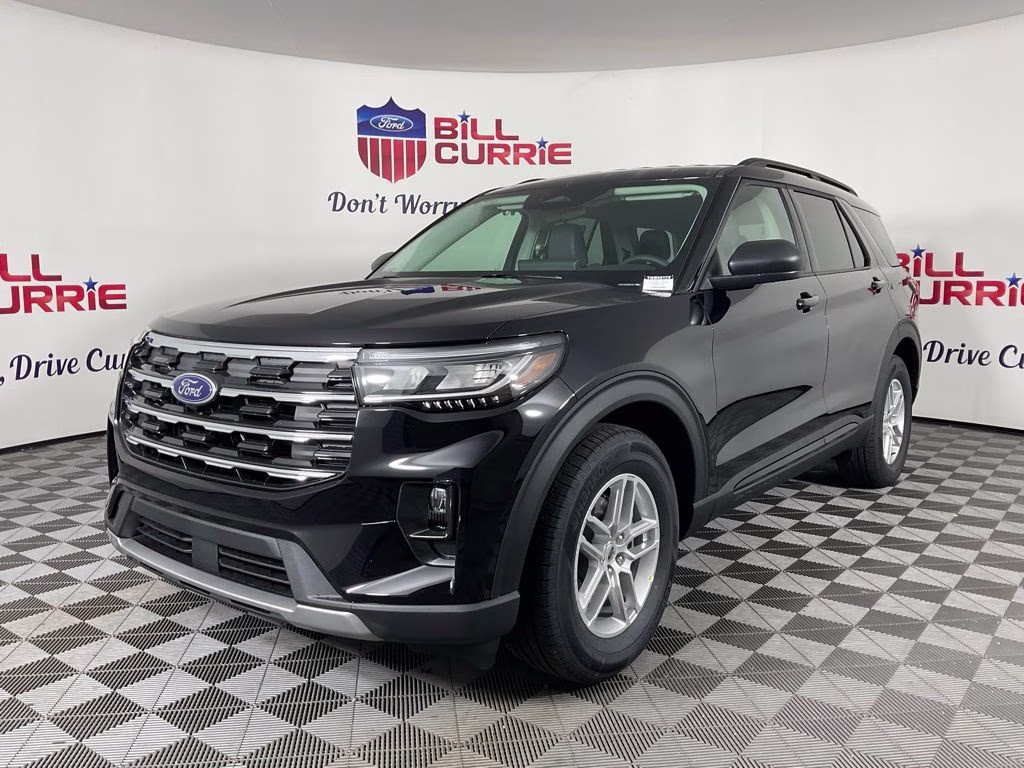 2026 Black Ford Explorer Active RWD SUV