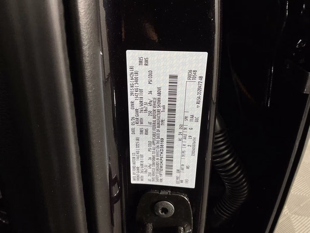 2026 Black Metallic Ford F-150 XLT RWD Truck