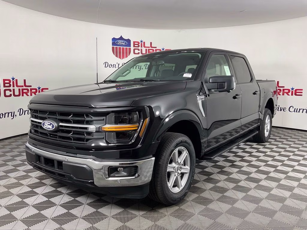 2026 Black Metallic Ford F-150 XLT RWD Truck