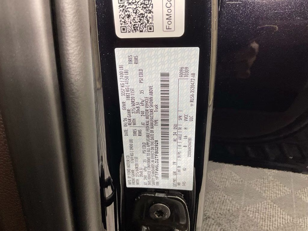 2026 Black Metallic Ford F-150 King Ranch 4X4 Truck