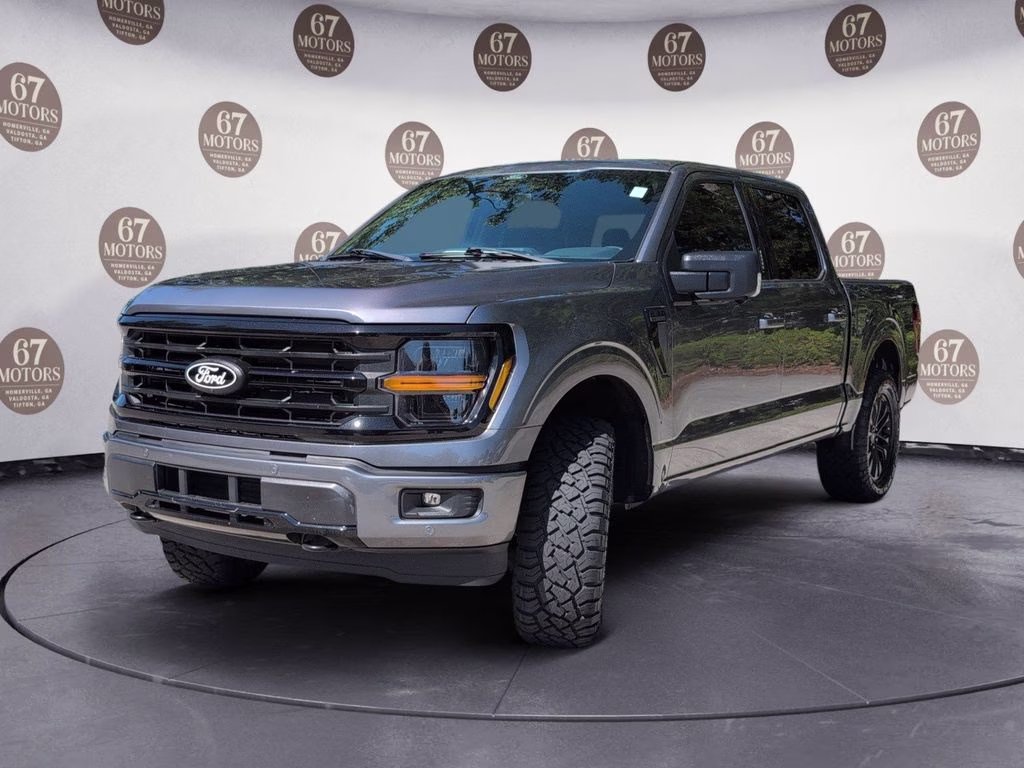2024 Gray Metallic Ford F-150 XLT 4X4 Truck