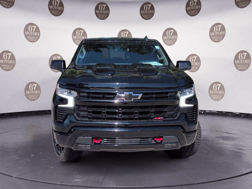 2024 Black Chevrolet Silverado 1500 LT Trail Boss 4X4 Truck