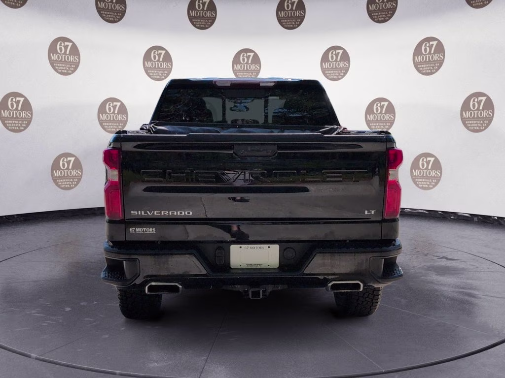 2024 Black Chevrolet Silverado 1500 LT Trail Boss 4X4 Truck