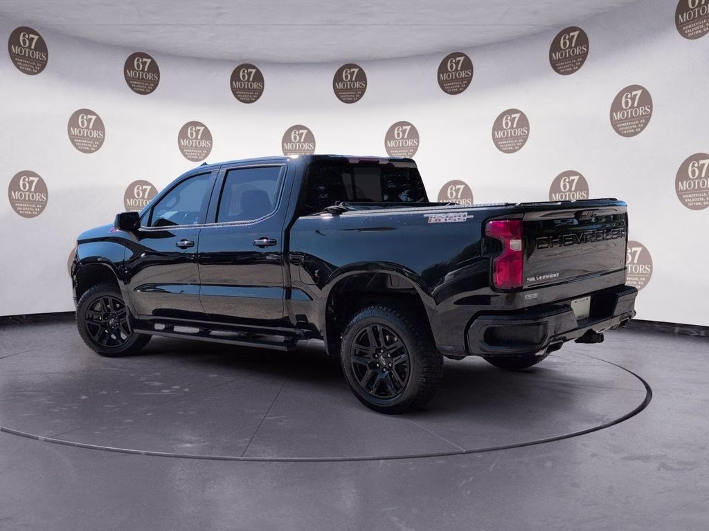 2024 Black Chevrolet Silverado 1500 LT Trail Boss 4X4 Truck