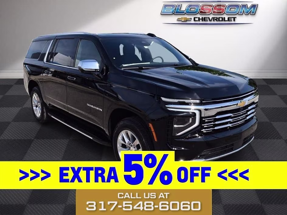 2026 Black Chevrolet Suburban Premier 4X4 SUV