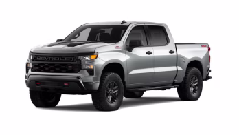 2026 Gray Chevrolet Silverado 1500 Custom Trail Boss 4X4 Truck