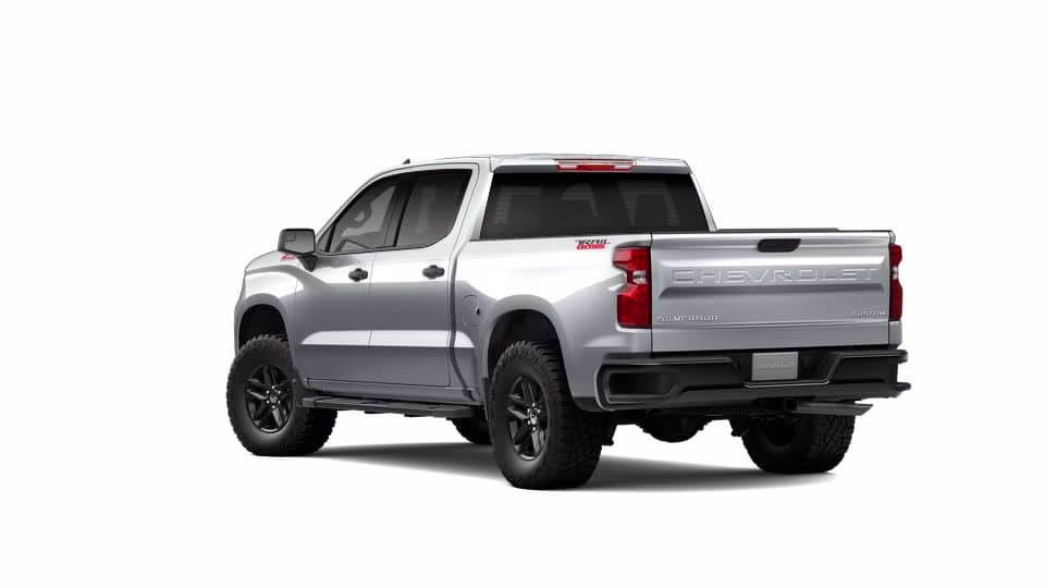 2026 Gray Chevrolet Silverado 1500 Custom Trail Boss 4X4 Truck