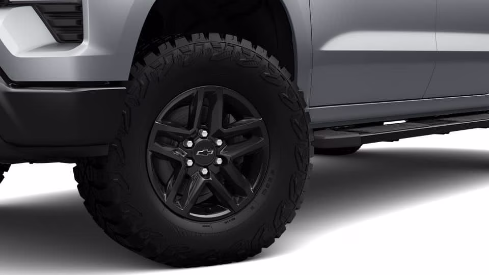 2026 Gray Chevrolet Silverado 1500 Custom Trail Boss 4X4 Truck