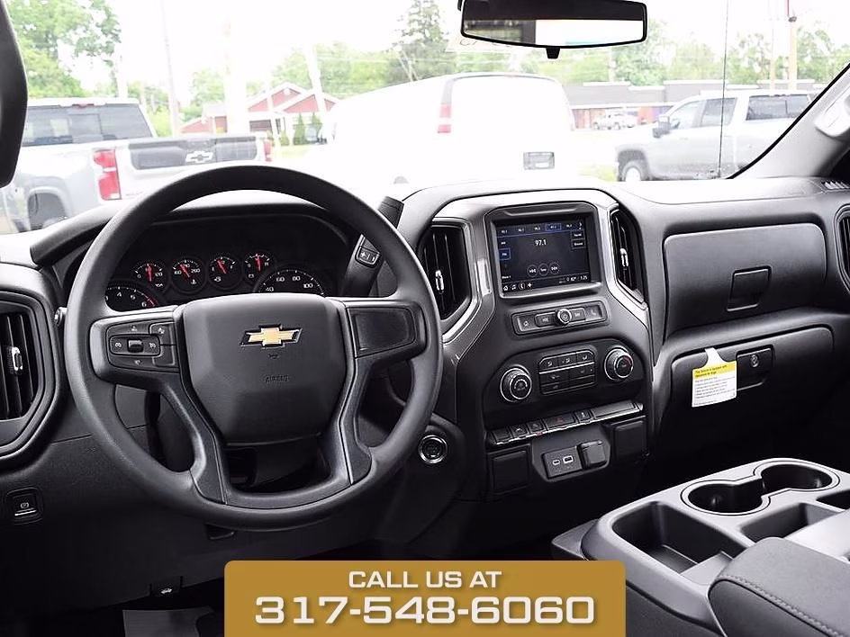 2026 Summit White Chevrolet Silverado 1500 WT 4X4 Truck