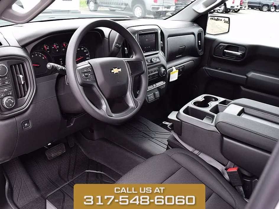 2026 Summit White Chevrolet Silverado 1500 WT 4X4 Truck