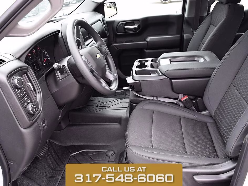 2026 Summit White Chevrolet Silverado 1500 WT 4X4 Truck