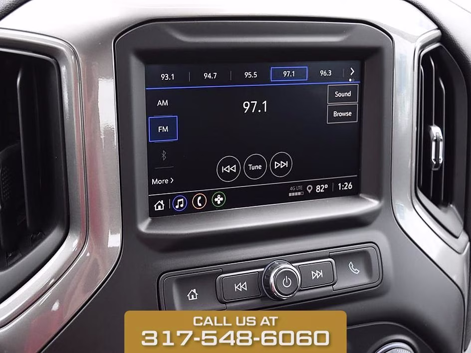 2026 Summit White Chevrolet Silverado 1500 WT 4X4 Truck